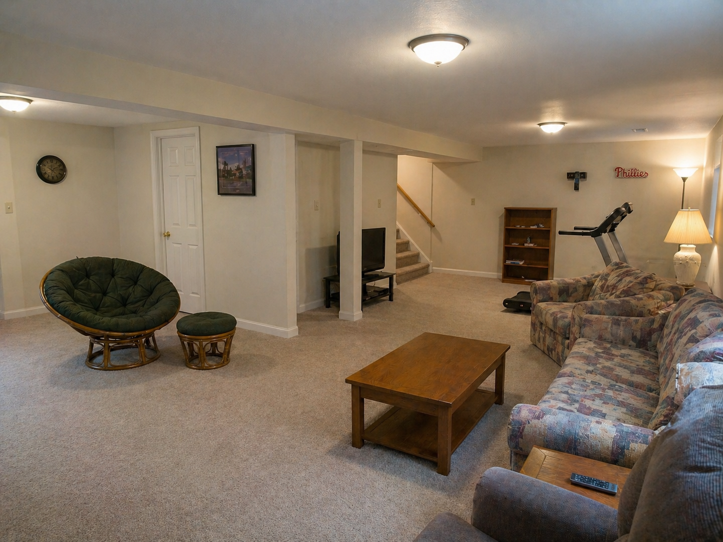 Basement before staging