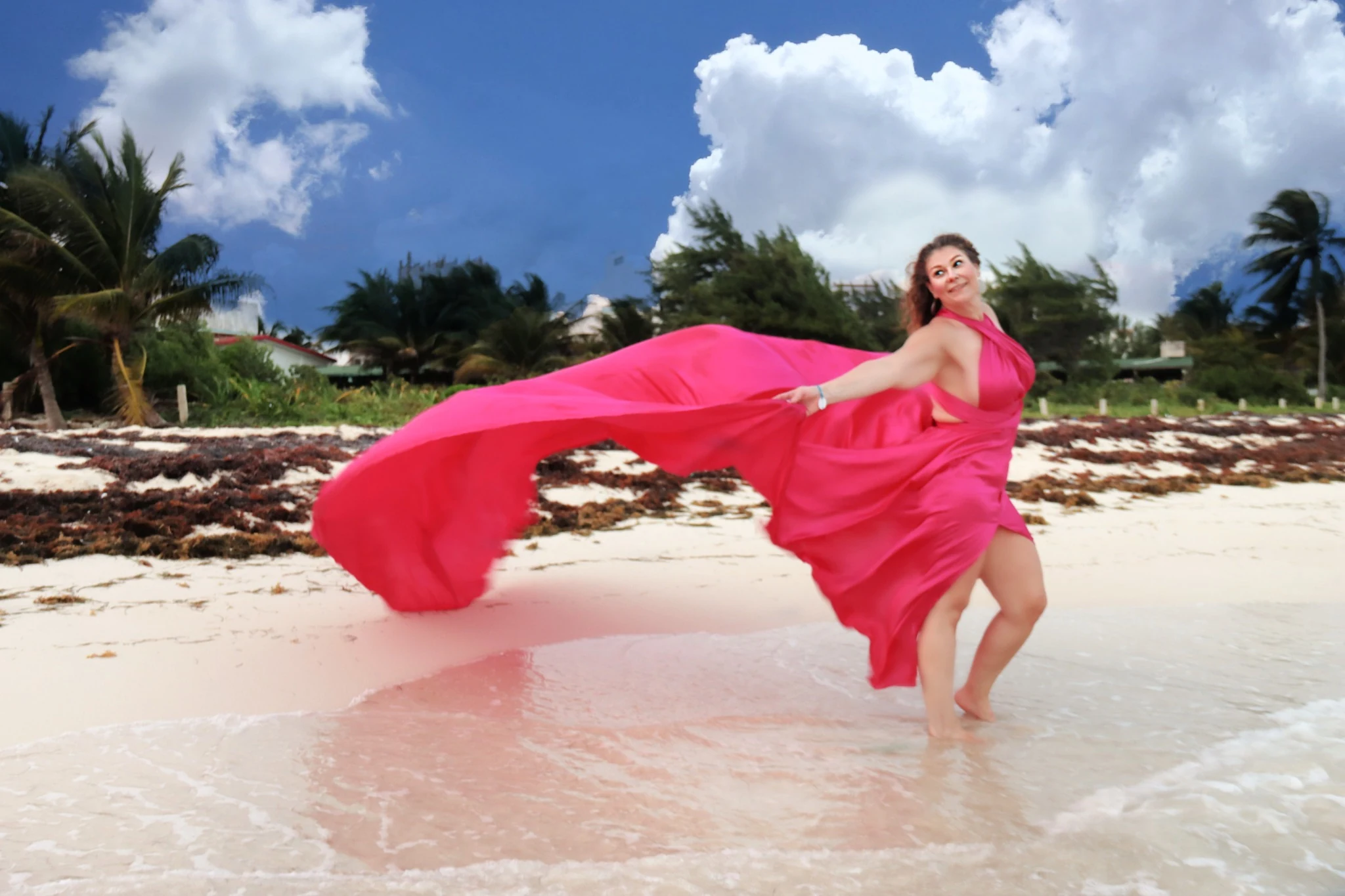 HAYVN Studio flying dress photography