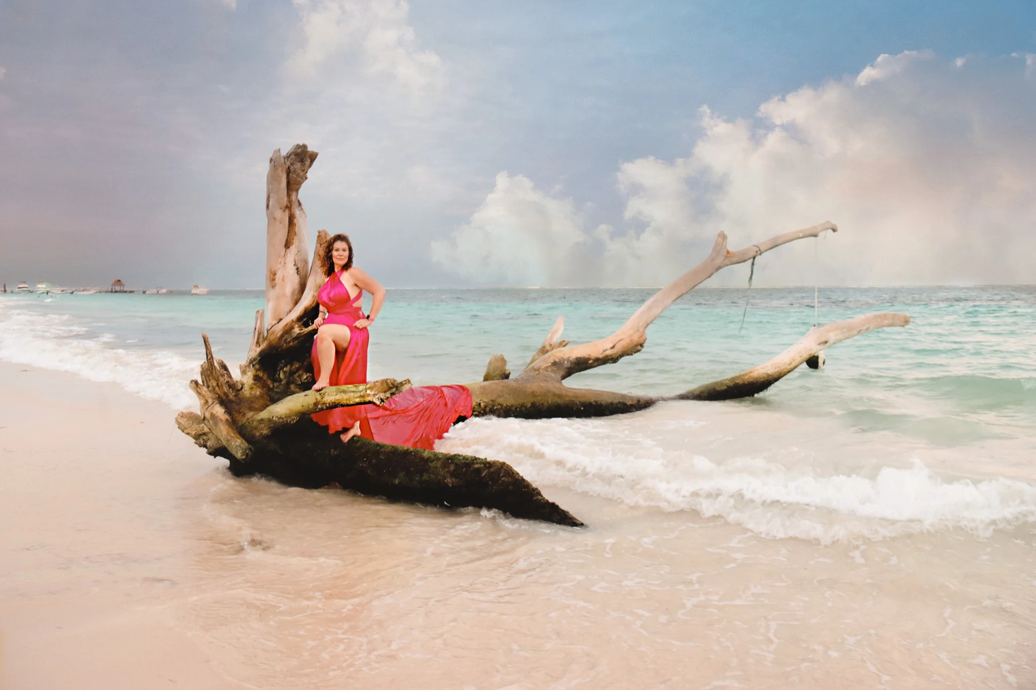 HAYVN Studio flying dress photography