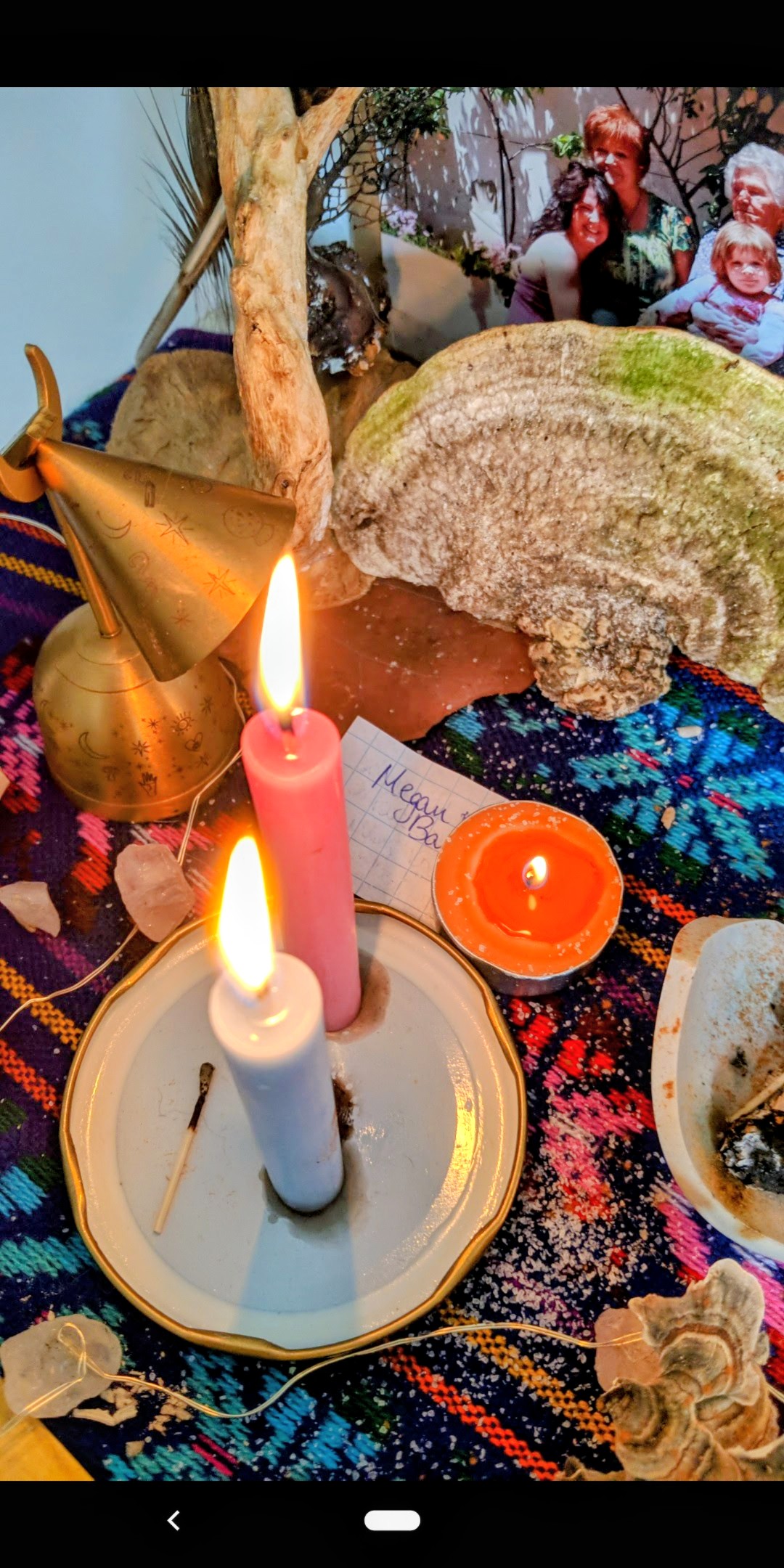 Healing altar and ritual